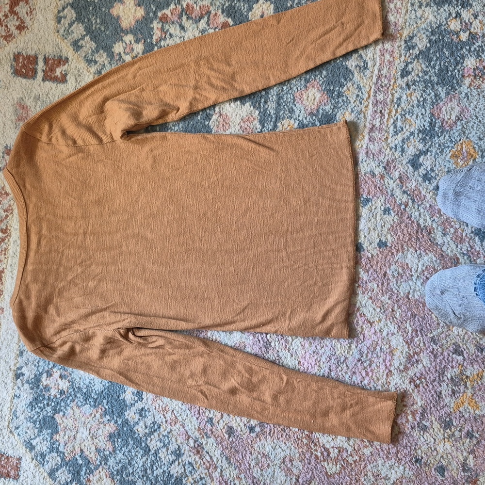 Wild Fable Ribbed Tan Top - Picture 3 of 3